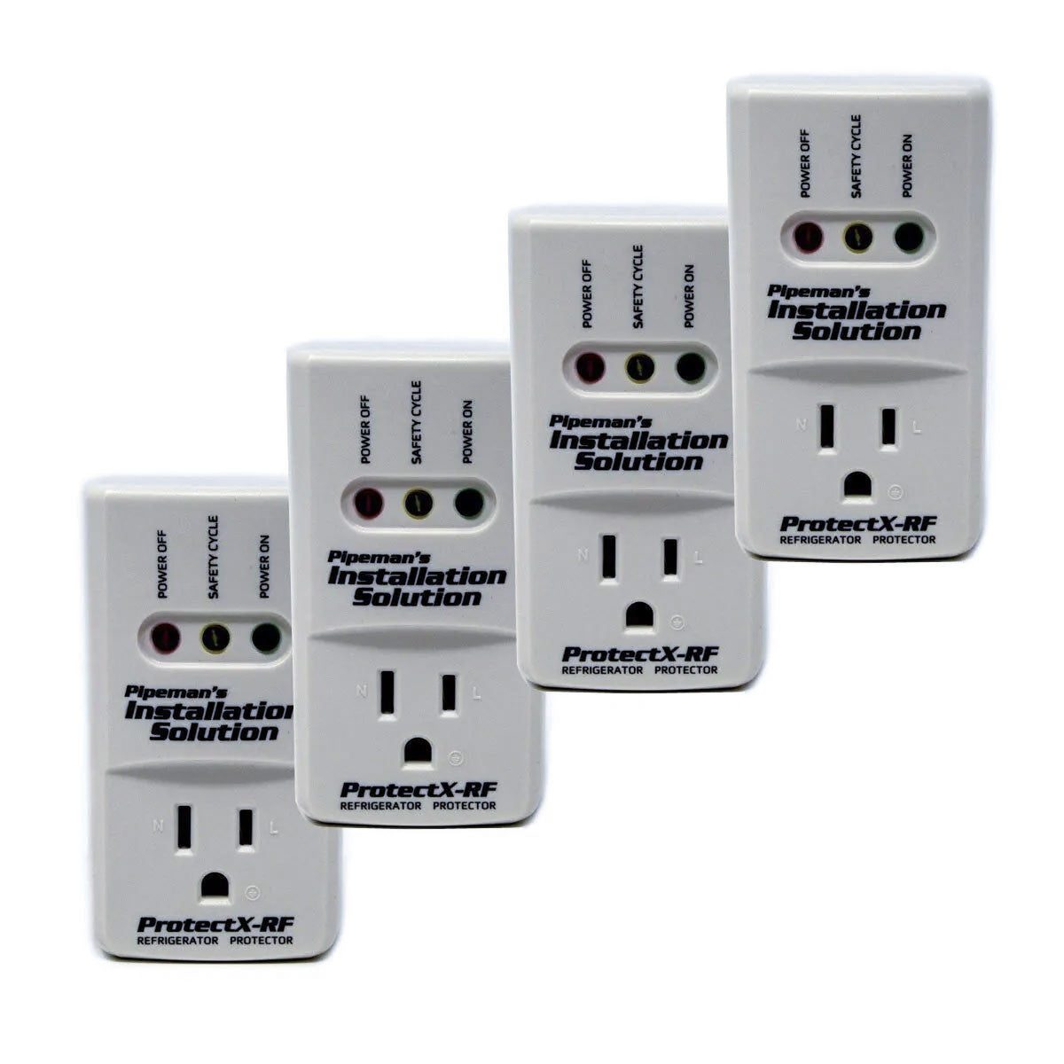 4-Pack 1875 Watts Refrigerator Voltage Surge Protector Appliance (New Model)