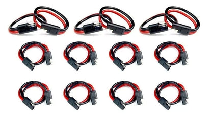 20 Pieces 10 Gauge 12" Quick Disconnect Inline Power Wire Cable Harness