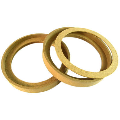 1 Pair 8" RING-8BZ MDF Speaker Ring Recessed With Bezel Mounting Spacer