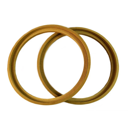 1 Pair 8" RING-8BZ MDF Speaker Ring Recessed With Bezel Mounting Spacer