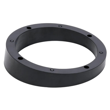 Audiopipe 6 Piece Set 6.5" Plastic Beveled Speaker Spacer Rings - Subwoofer Mid Range Custom Installation Mounting Adapter