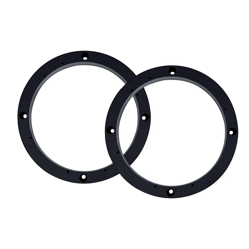 Audiopipe RINGPVC6 6.5 Universal Speaker Space Rings Adds 1" Extra Mounting Dept