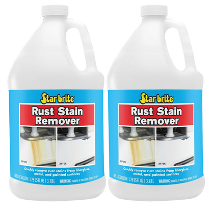 Star brite Rust Stain Remover 2 gal Dissolve Corrosion Stains Fiberglass, Metal