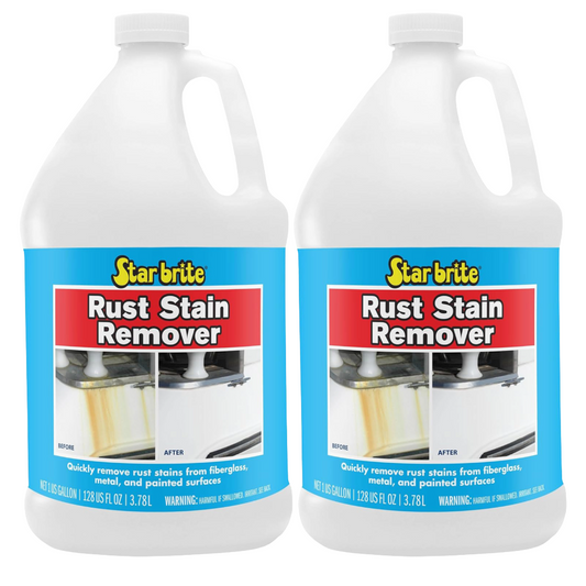 Star brite Rust Stain Remover 2 gal Dissolve Corrosion Stains Fiberglass, Metal