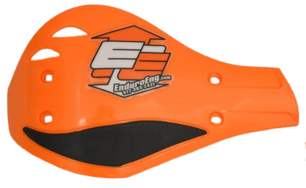 Engineering Evolution 2 Debris Deflectors for 1 1/8" Bars 50-5236B / 51-125 Orange