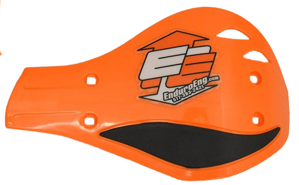 Engineering Evolution 2 Debris Deflectors for 1 1/8" Bars 50-5236B / 51-125 Orange