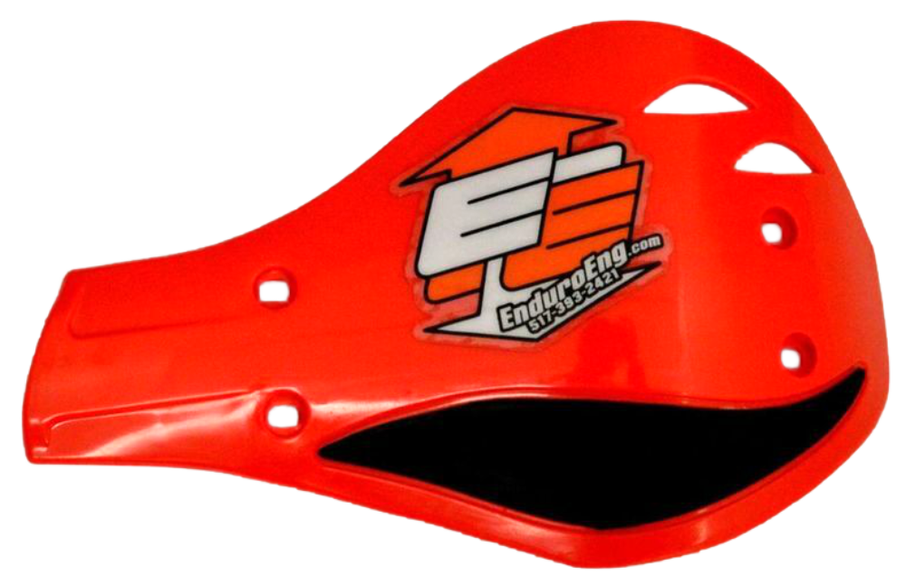 Enduro Engineering Evo 2 Debris Deflectors for 1 1/8" Bars 50-5218B / 51-126 Red