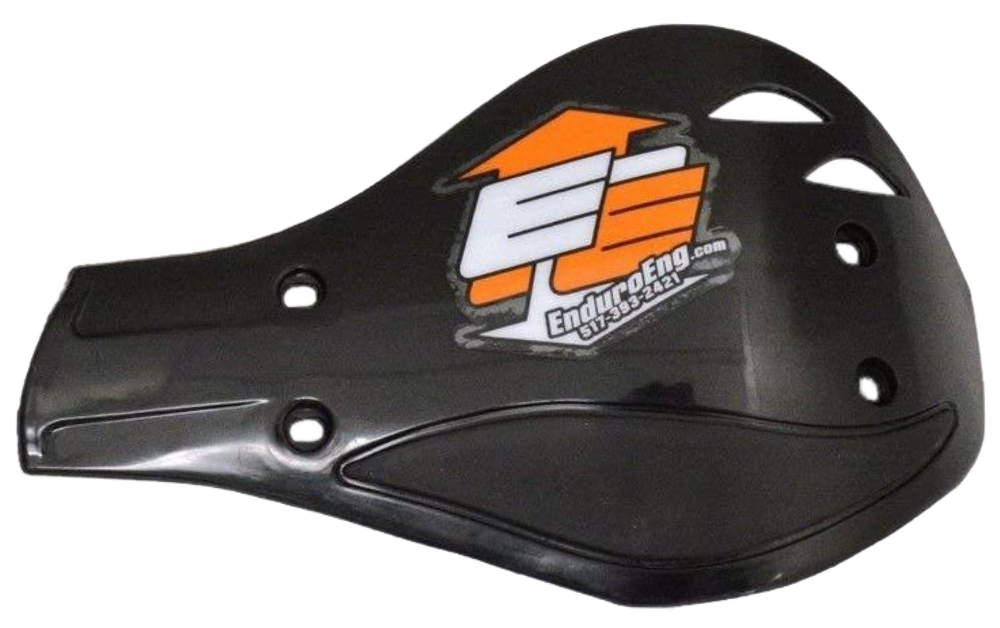 Engineering Evolution 2 Debris Deflectors for 1 1/8" Bars 50-5236B / 51-124 Black