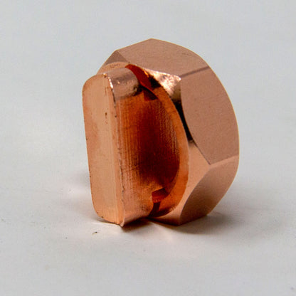BEST CONNECTIONS 10 Pcs High Strength Copper Split Bolt Connectors 4 Gauge to 8 Gauge Solid Wire