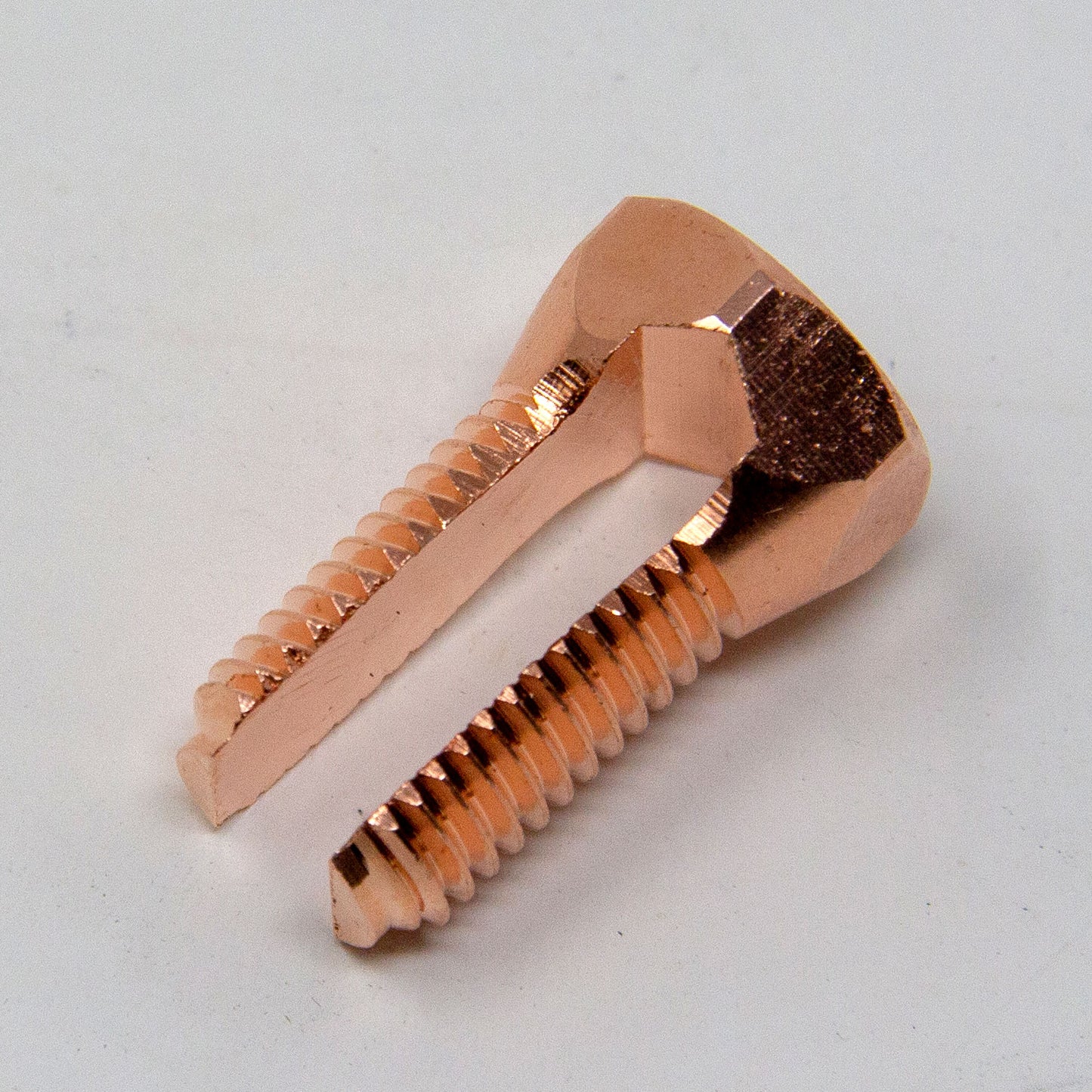 BEST CONNECTIONS 10 Pcs High Strength Copper Split Bolt Connectors 4 Gauge to 8 Gauge Solid Wire