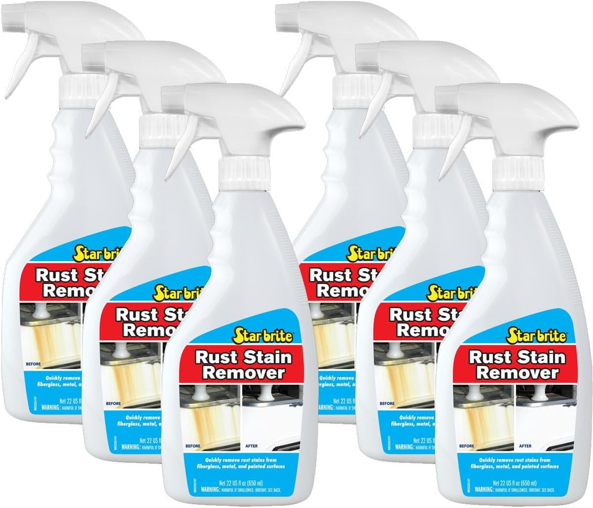 StarBrite Rust Stain Remover Spray 22 oz - Instantly Dissolve Corrosio ...