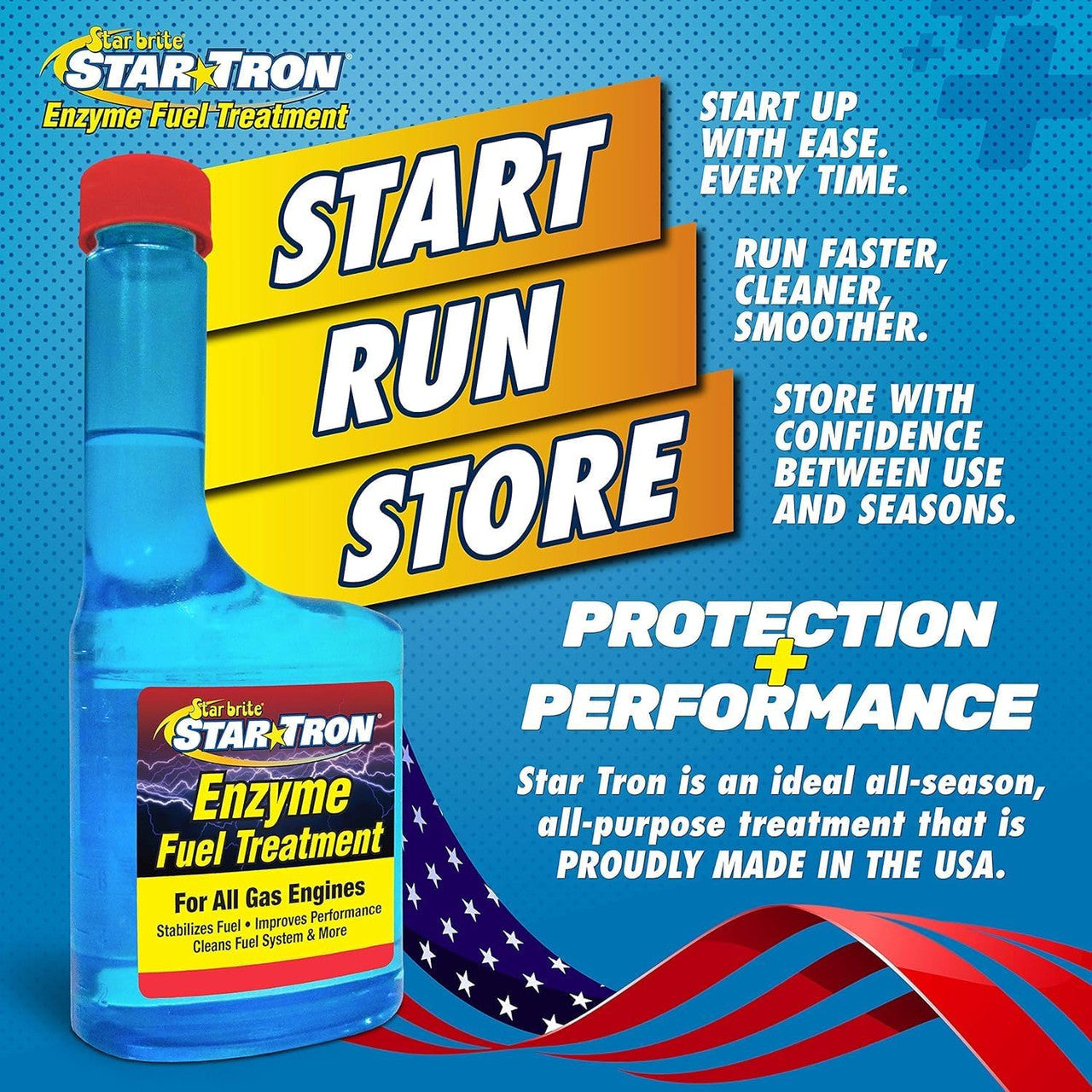 2-Pack Star Tron SEF Gasoline Additive 8oz Classic Gas Formula Star Brite 14308