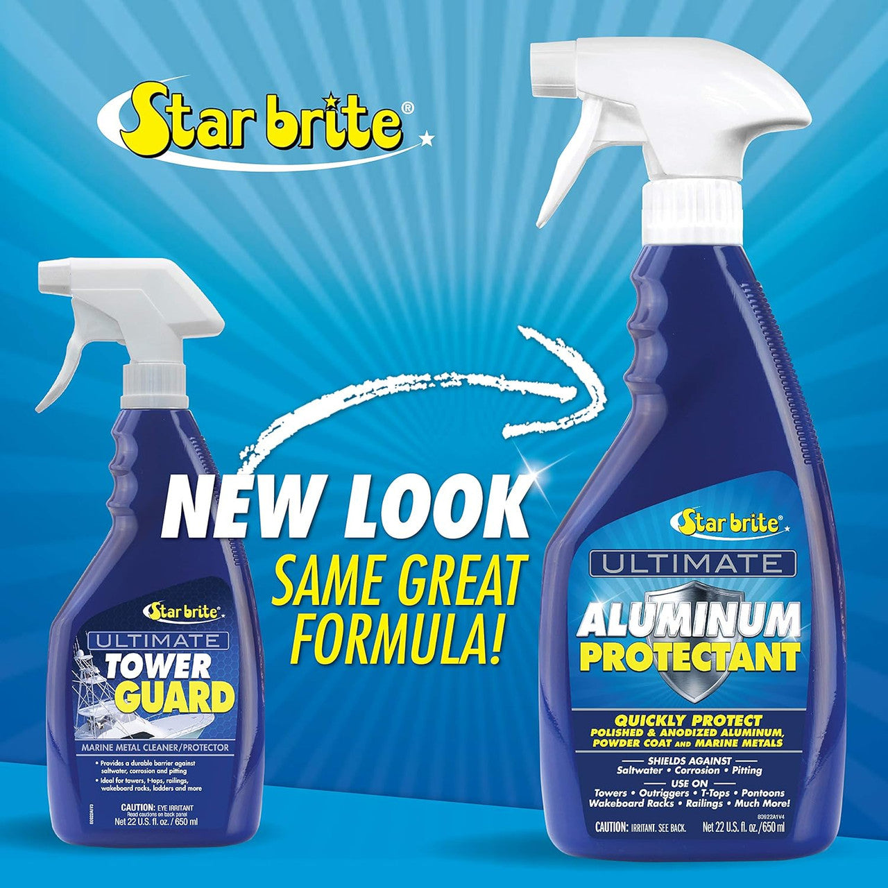 Star Brite Ultimate Aluminum Protectant 22oz 080922 Towers Outriggers Pontoon