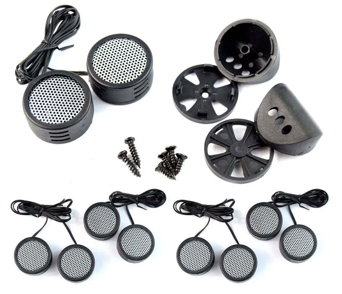 Car Audio Super Tweeters With Built In Crossovers 500 Watt 5 Pairs XTC-3300