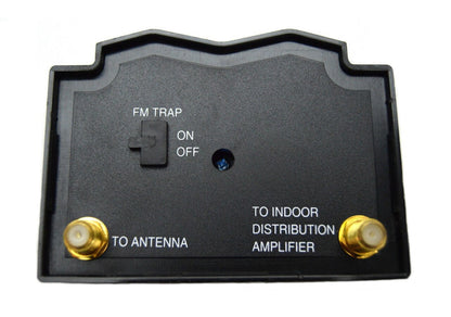 Indoor Outdoor High Gain Signal Amplifier for HDTV VHF UHF FM Channel Boost