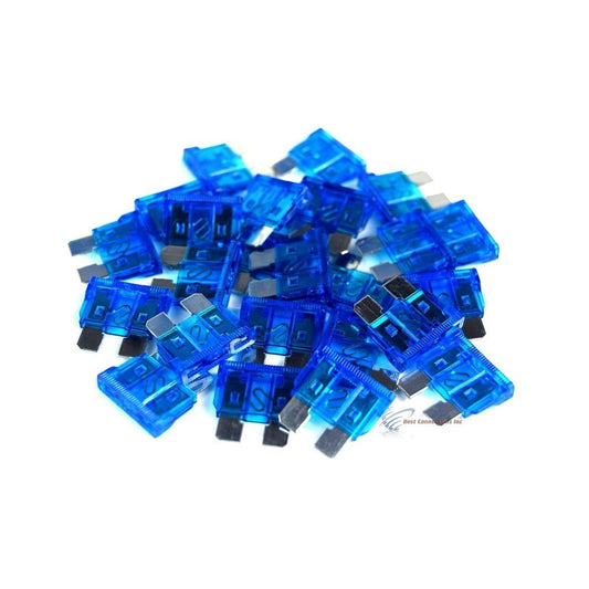 25 Pieces 15A Blade Style Fuse ATC/ATO Automotive Powersport Motorcycle ATV RZR