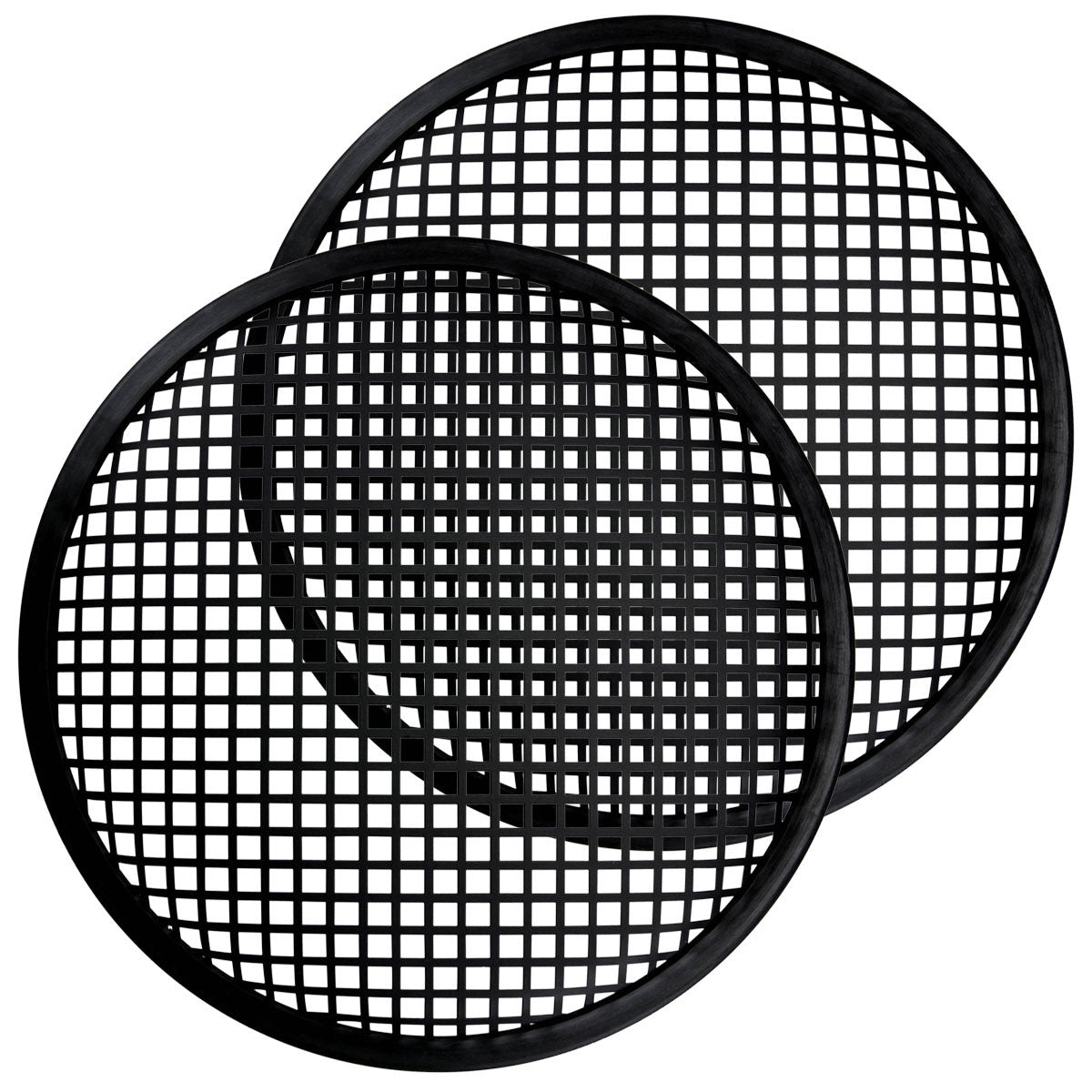 1 Pair 12" SubWoofer Mid range Metal Mesh Waffle Speaker Grill DJ PA Car Audio