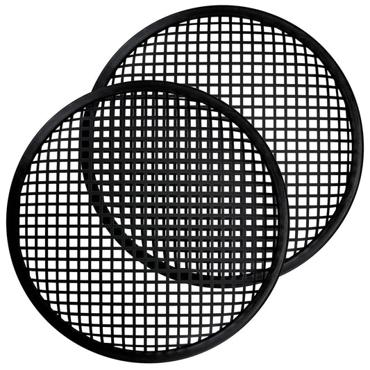 1 Pair 12" SubWoofer Mid range Metal Mesh Waffle Speaker Grill DJ PA Car Audio