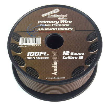 Best Connections 12 Gauge Car Audio Primary Wire (100ft–6 Rolls)– Remote, Power/Ground Electrical