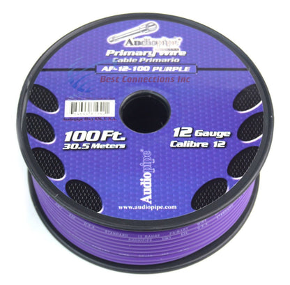 Best Connections 12 Gauge Car Audio Primary Wire (100ft–6 Rolls)– Remote, Power/Ground Electrical