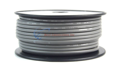 12 GA gauge 100' Gray Audiopipe Car Audio Home Primary Wire