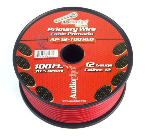 12 GA PRIMARY POWER GROUND WIRE (4) 100FT ROLLS BOAT CAR 12- 80 VOLT MULTI COLOR