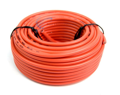 12 GA GAUGE 50 FT ROLLS PRIMARY AUTO REMOTE POWER GROUND WIRE CABLE (3 COLORS)