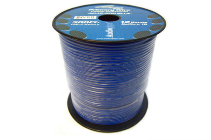 Audiopipe 12 Gauge Car Audio Primary Wire (500ft–Blue)– Remote, Power/Ground Electrical