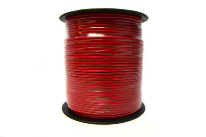 Audiopipe 12 Gauge Car Audio Primary Wire (500ft–Red)– Remote, Power/Ground Electrical