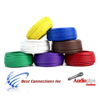 Trailer Light Cable Wiring Harness 50 Feet 14 Gauge 7 Wire 7 colors