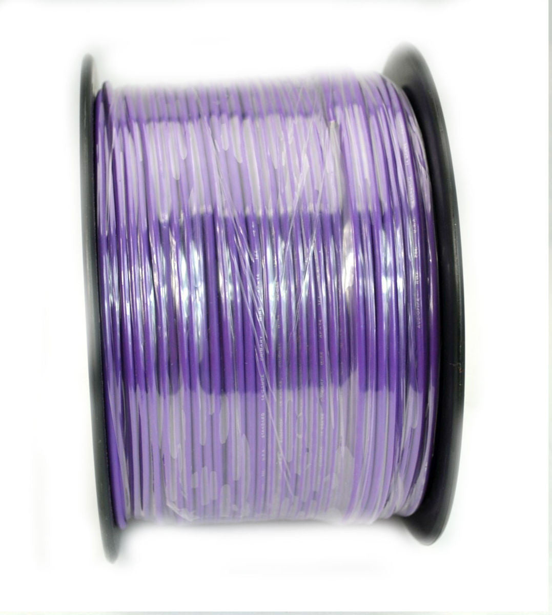 Audiopipe 14 Gauge 500 Feet Purple Primary Remote Wire Car Home Audio Cable