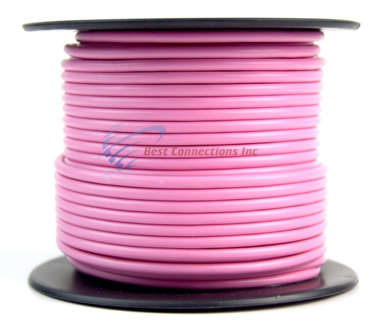 Audiopipe 16 GA 100 Feet Pink Car Audio Home Primary Remote Wire LED