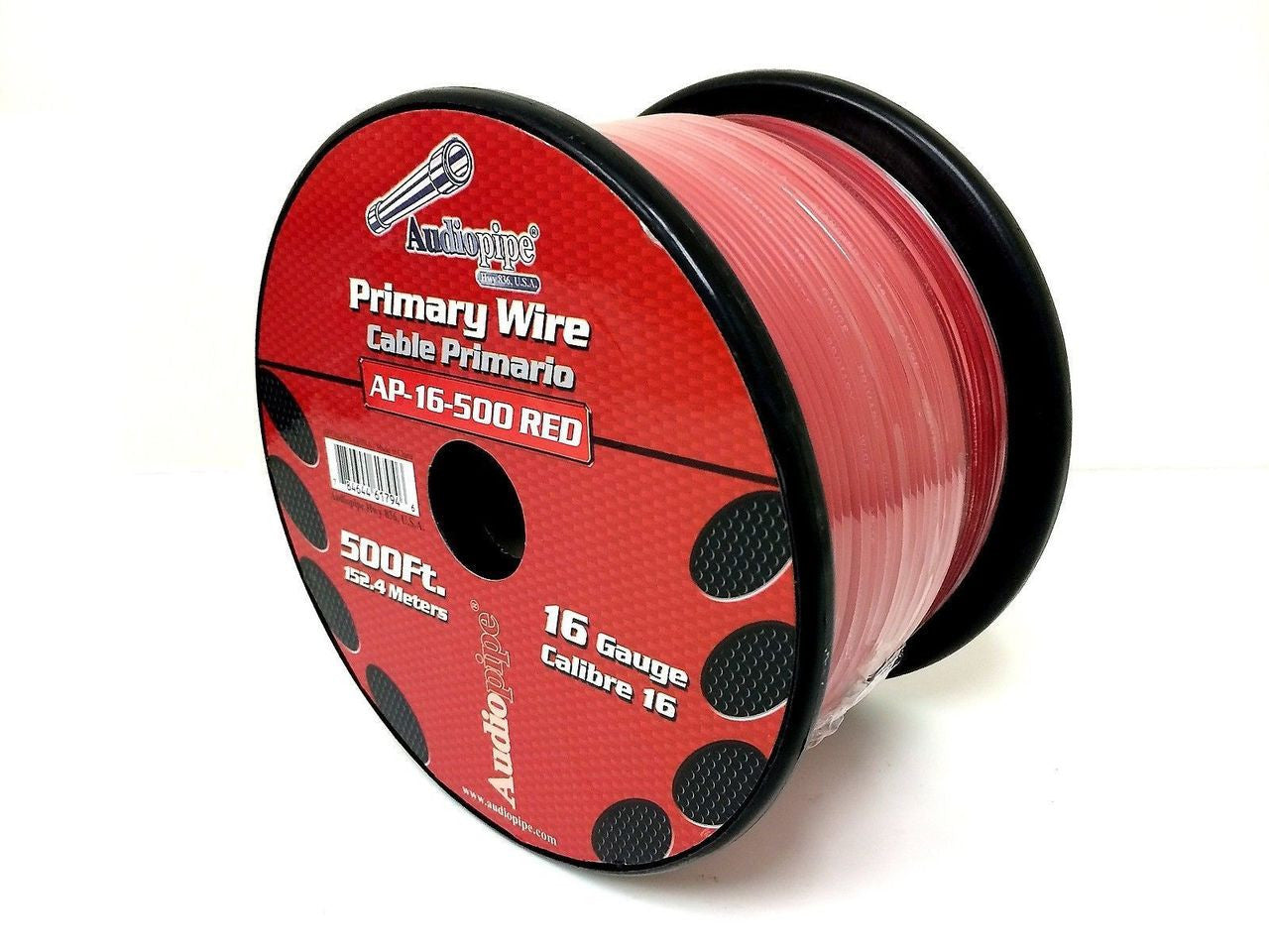 2 Rolls 16 GA 500' each Audiopipe Car Audio Home Primary Remote Wire