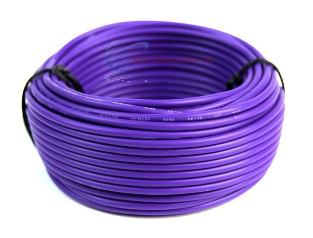 18 Gauge 50 Feet 9 Rolls Primary Remote Wire Power Ground Auto Cable 450' Total