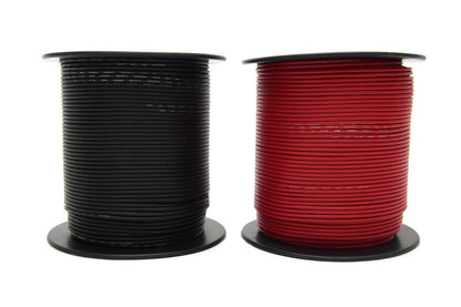 18 Gauge Red & Black 500 Feet Each Primary Power Wire Remote Car Audio Home