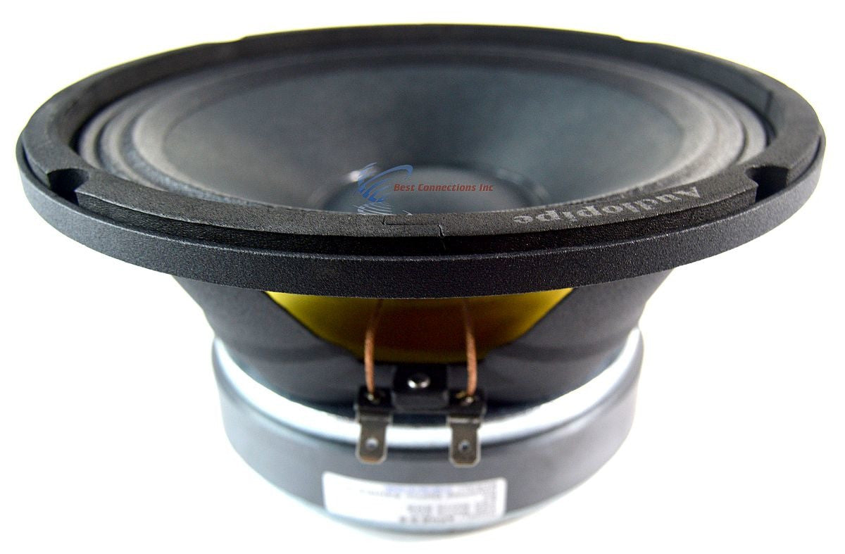 2 Pairs Audiopipe 8" 500W Mid Range Loud Speakers with 1" Plastic Spacer Rings