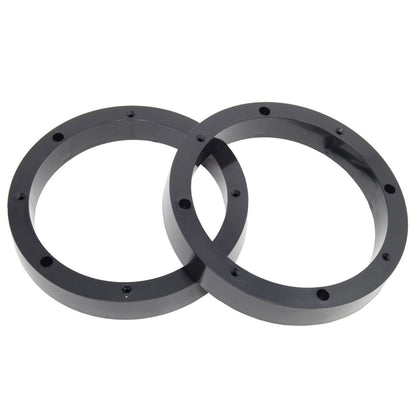 1 Pair 8.5" Plastic Speaker Spacer Rings Subwoofer Custom Mounting Adapter