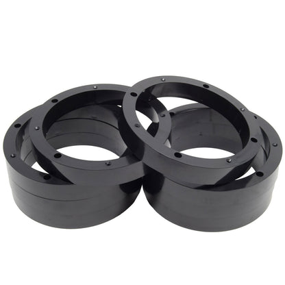 4 Pair 8.5" Plastic Speaker Spacer Rings Subwoofer Custom Mounting Adapter