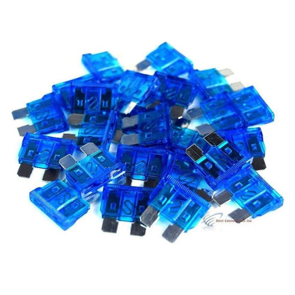 25 Pieces 10 Gauge In-Line ATC/ATO Fuse Holder & 15 Amp ATC Blade Fuses