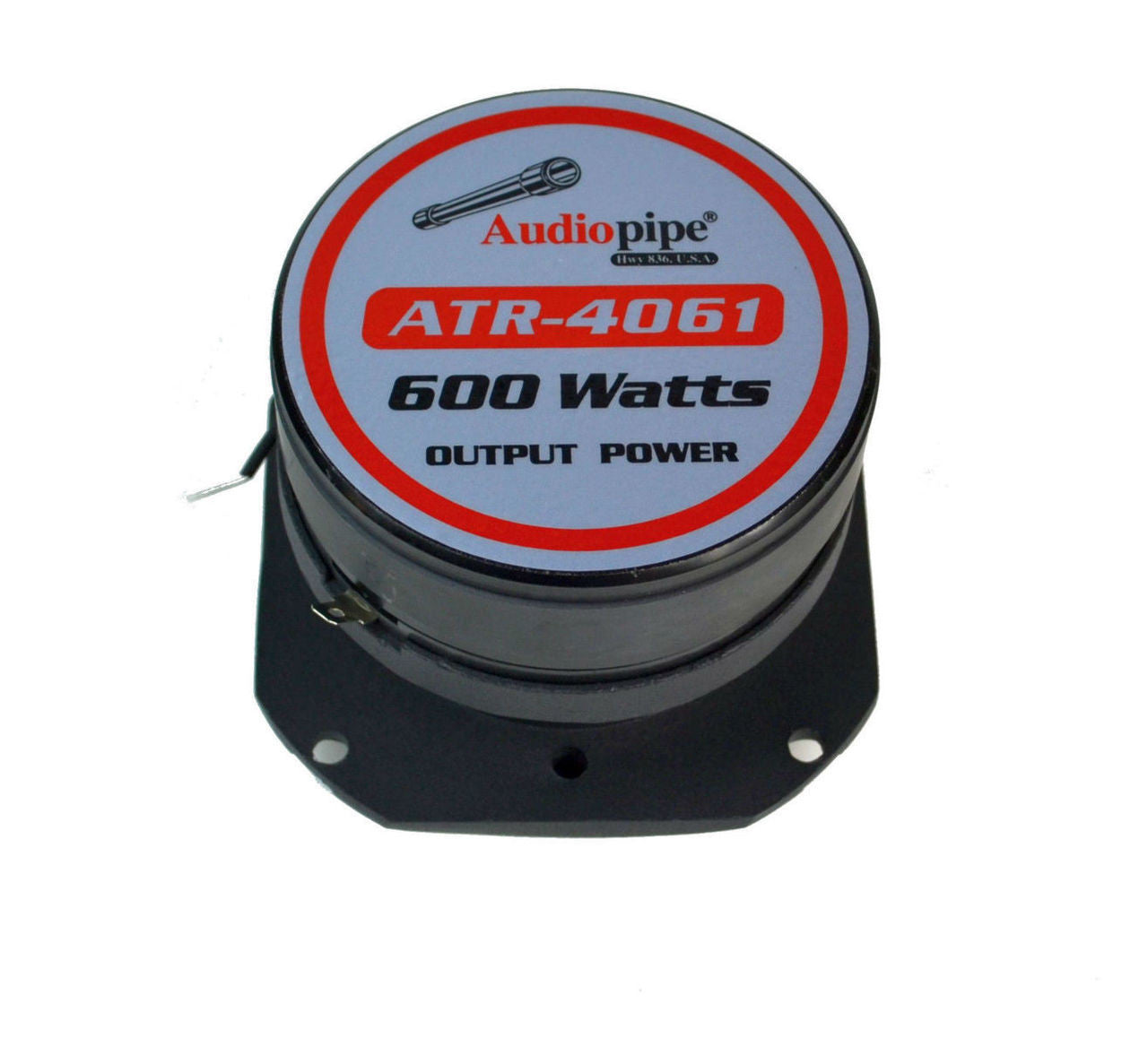 2" 600 Watts Heavy Duty Titanium Super Tweeter Car Audio Loud Audiopipe ATR-4061