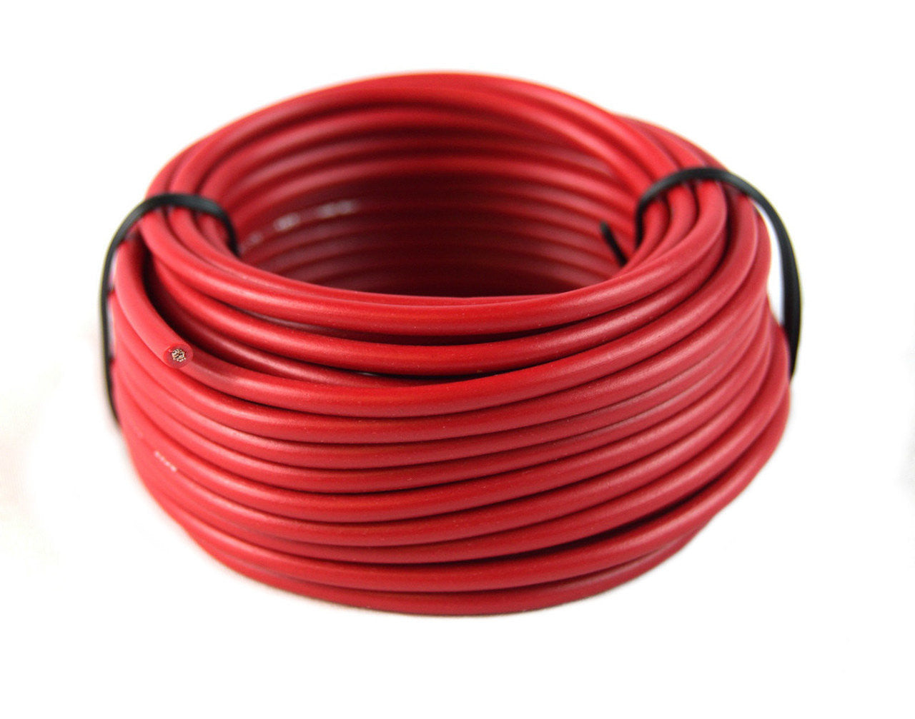 16 Gauge Red & Black Power Ground Primary Remote Wire 25 Feet Each 50 Feet Total