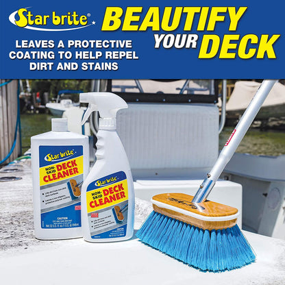 Star Brite Non-Skid Deck Cleaner & Protectant 22oz Spray Bottle Wash Grime Away