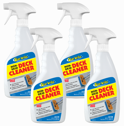 4 Pack Star Brite Non-Skid Deck Cleaner & Protectant 22oz Spray Bottle