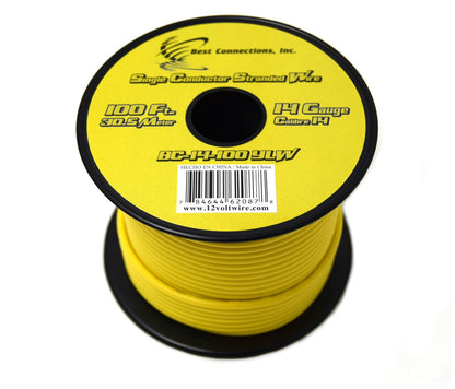 6 Rolls Audiopipe 14 gauge 100 Feet Car Audio Power Primary Remote Wire