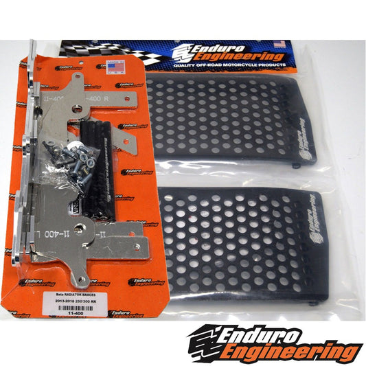 Enduro Engineering Radiator Braces & Guards Combo for 2013-2019 Beta 250/300 RR