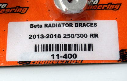 Radiator Braces Beta 2013-2019 250 300 RR Twostroke Enduro Engineering 11-400