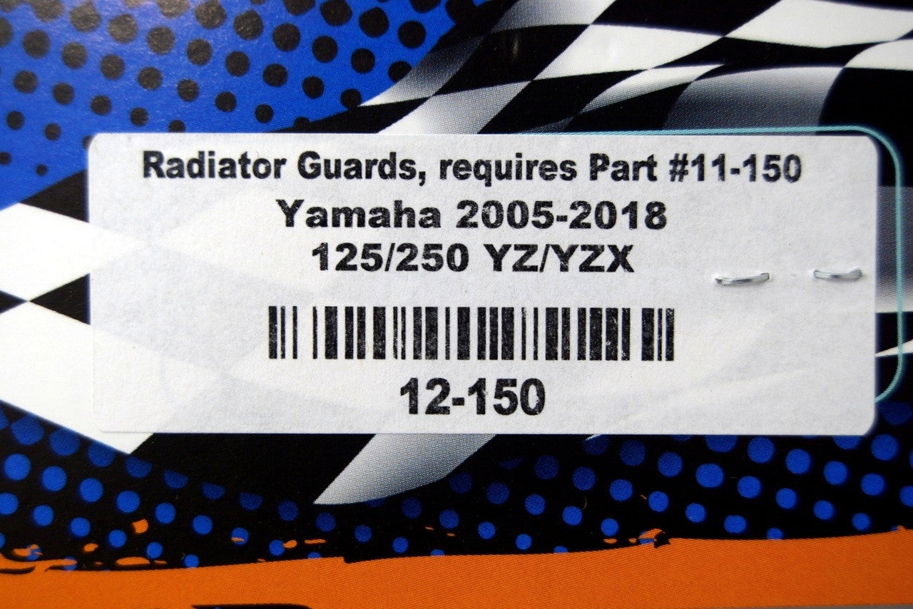 Enduro Engineering Radiator Guards for 2005-2019 Yamaha 125/250 YZ/YZX (12-150)