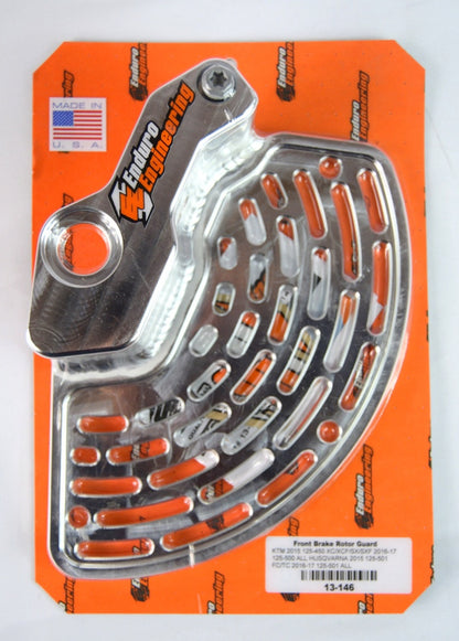 Front Brake Rotor Guard Enduro Engineering 13-146 KTM Husqvarna Sherco