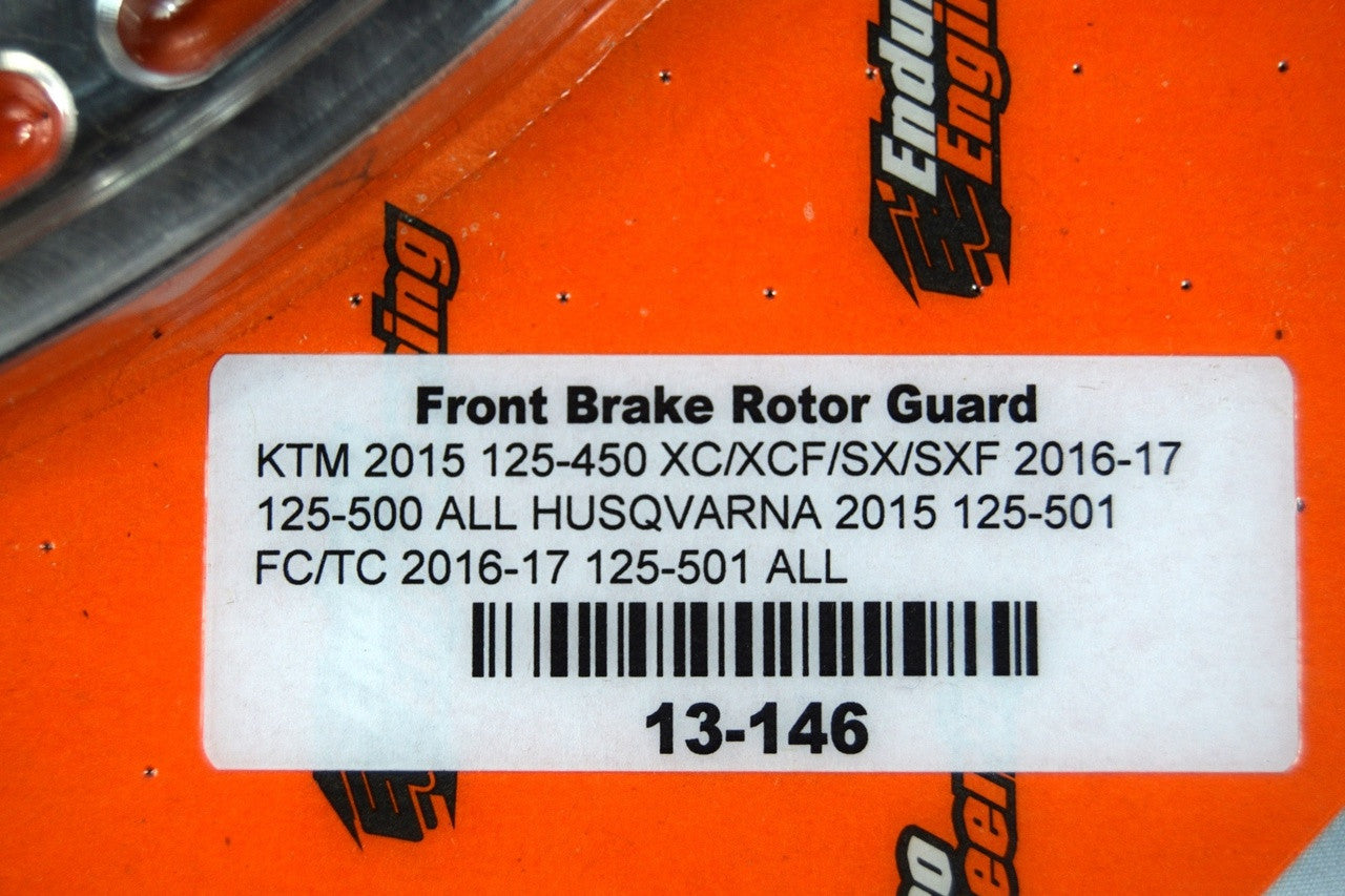 Front Brake Rotor Guard Enduro Engineering 13-146 KTM Husqvarna Sherco