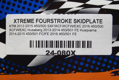 Extreme Four Stroke Skid Plate KTM/Husaberg/Husqvarna Enduro Engineering 24-080X